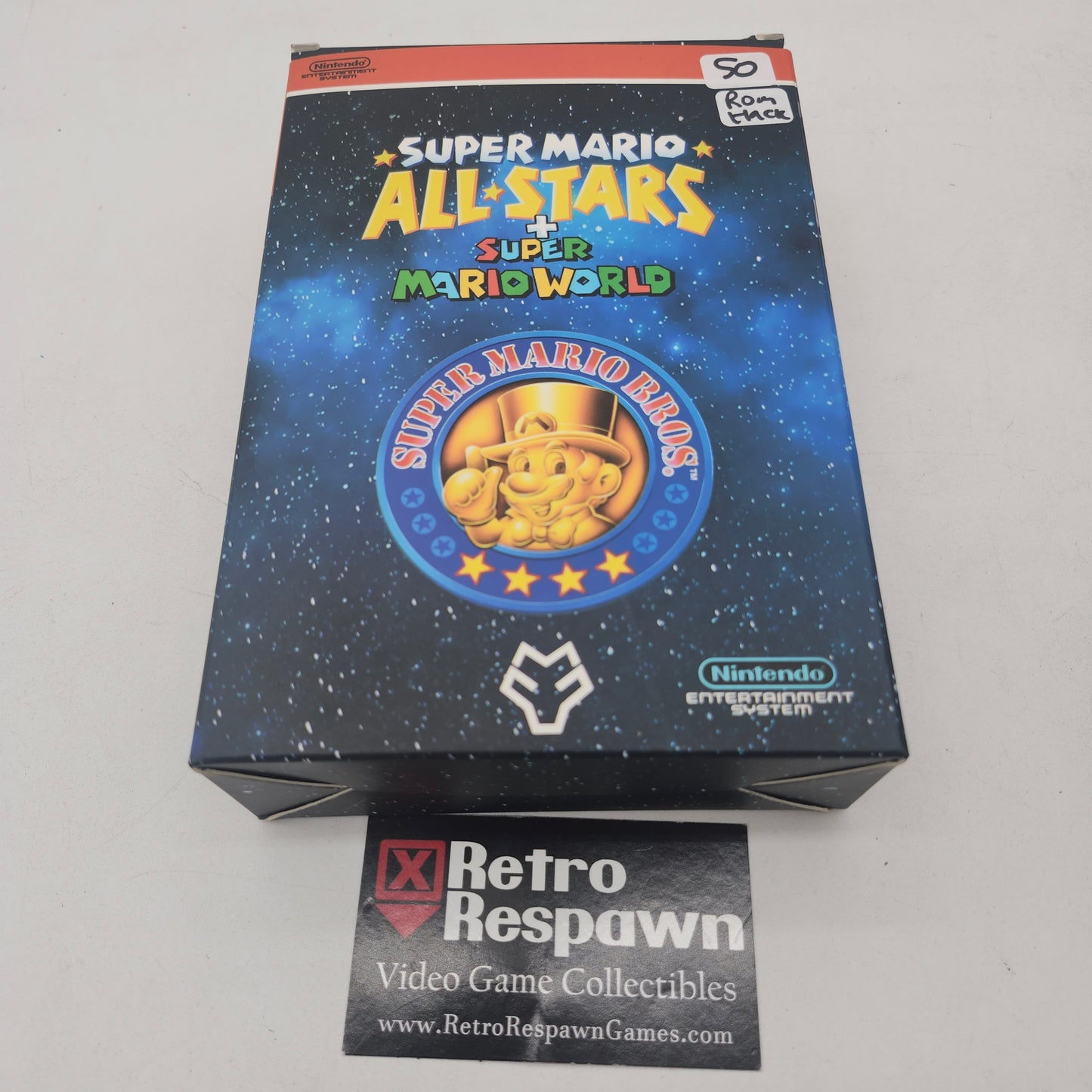 Rom Hack Super Mario All-Stars + Super Mario World - NES (Complete)