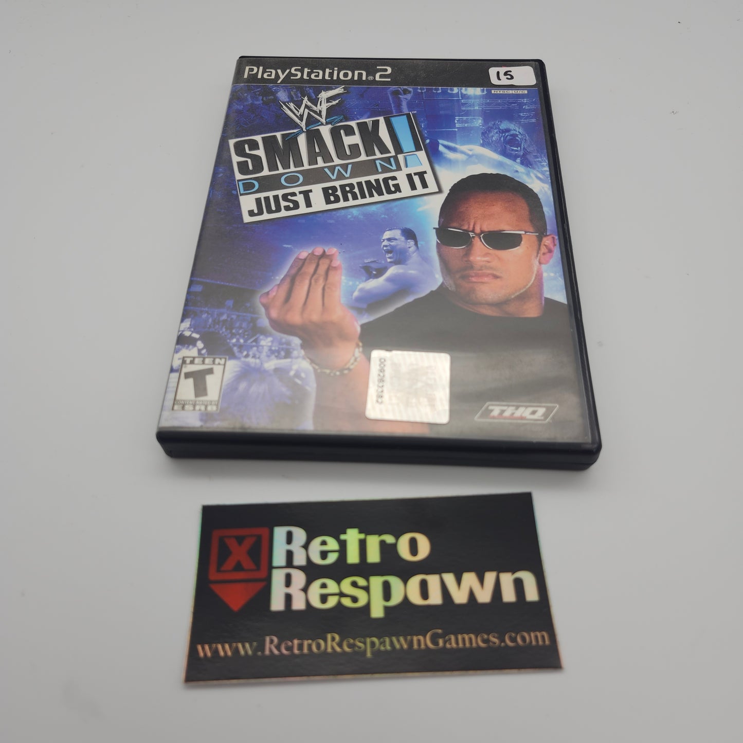 WWF Smackdown Just Bring It - Playstation 2 (Complete)