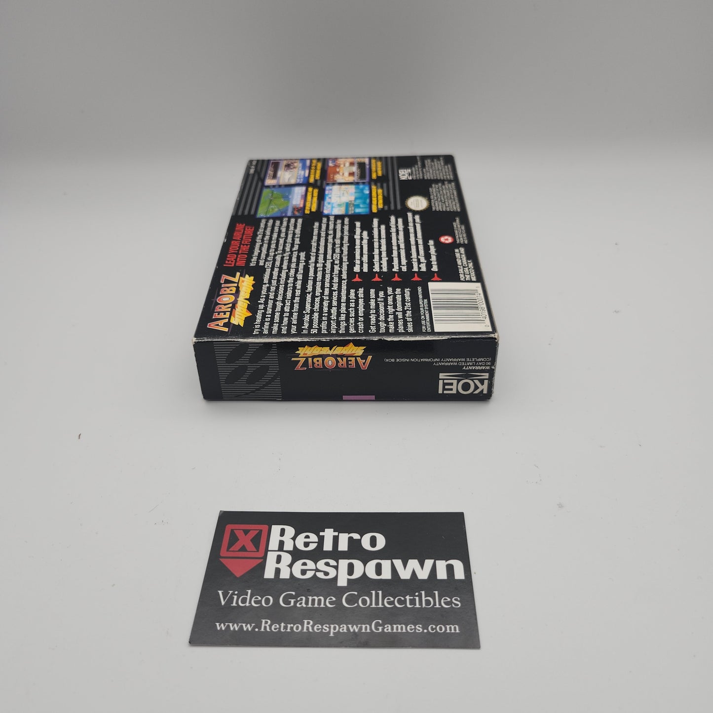 Aerobiz Supersonic - Super Nintendo (No Manual)