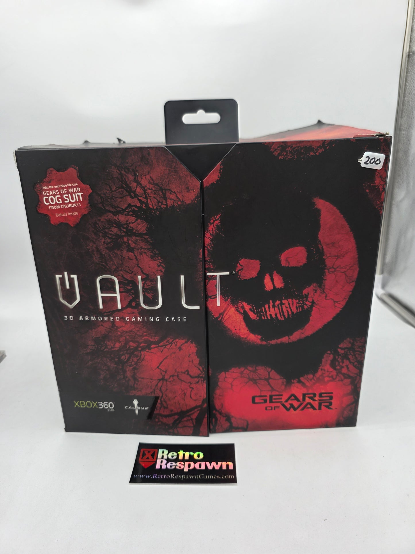 Gears of War Vauly 3D Armored Gaming Case - Xbox 360 (Complete)