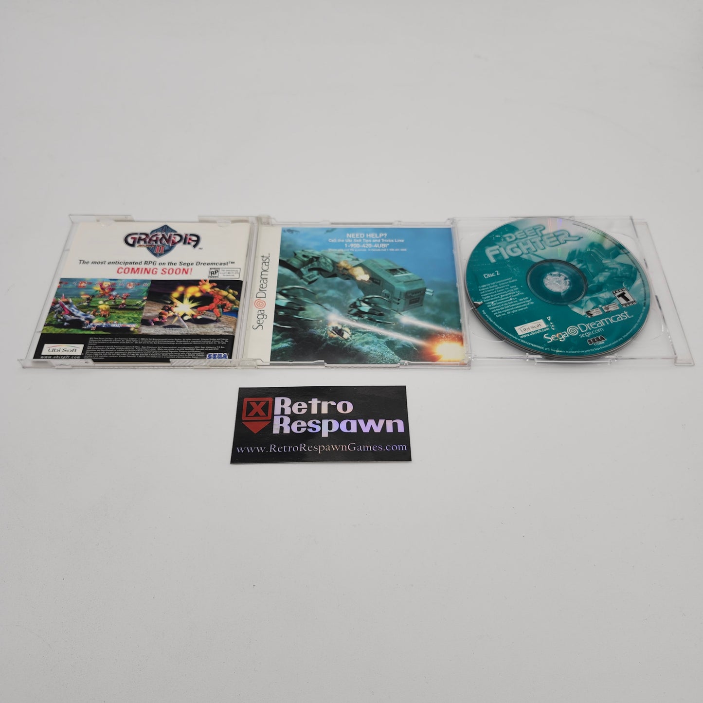 Deep Fighter - Sega Dreamcast (Complete)