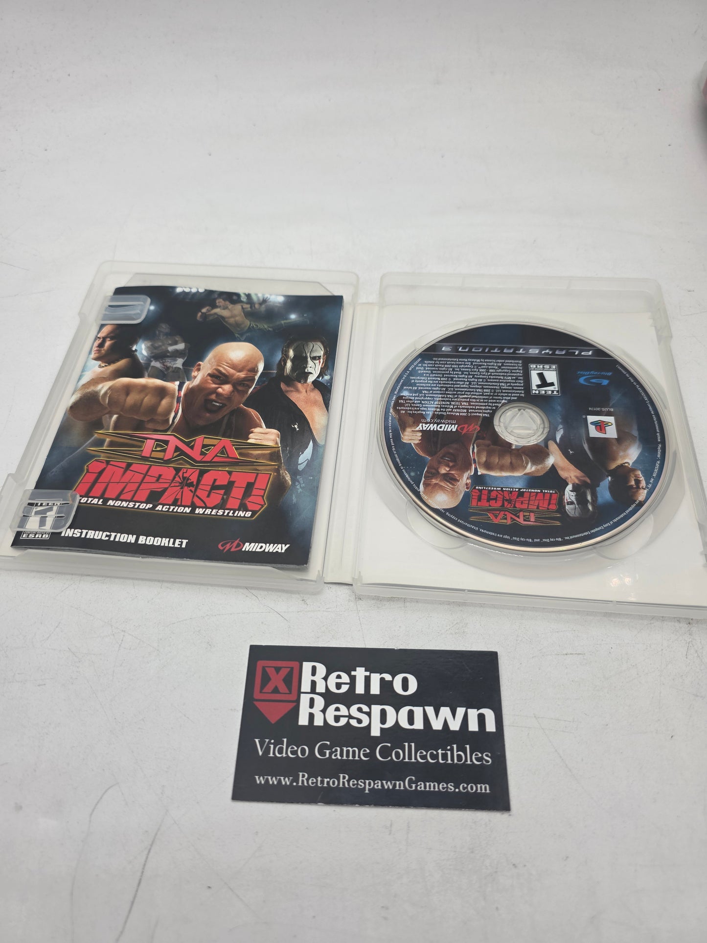 TNA Impact - Playstation 3 (Complete)