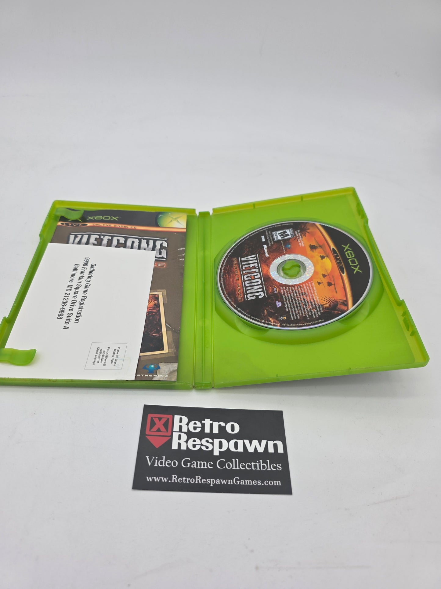 Vietcong Purple Haze - Xbox (Complete)