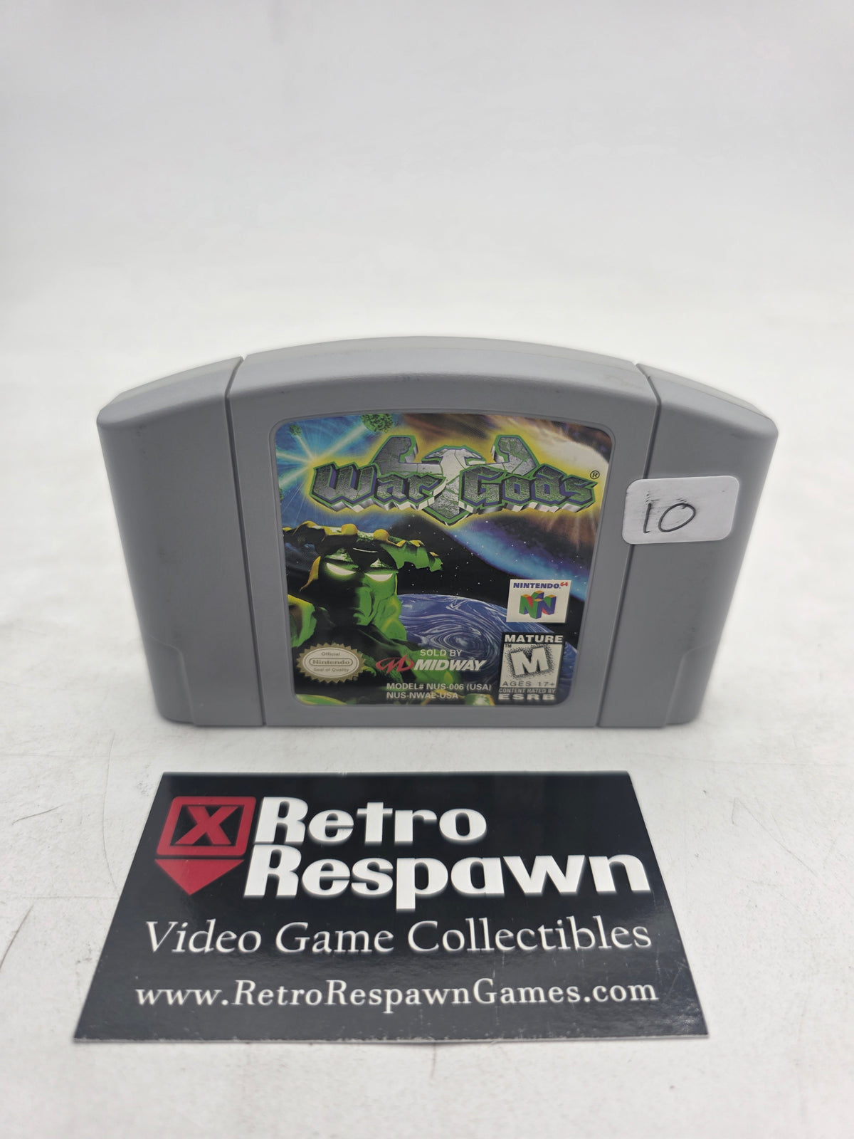 War Gods - Nintendo 64 (Game Only)