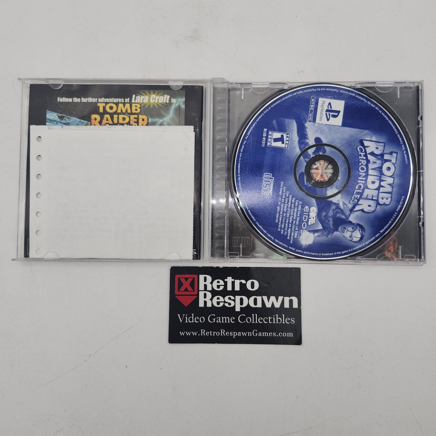 Tomb Raider Chronicles - Playstation (Complete)