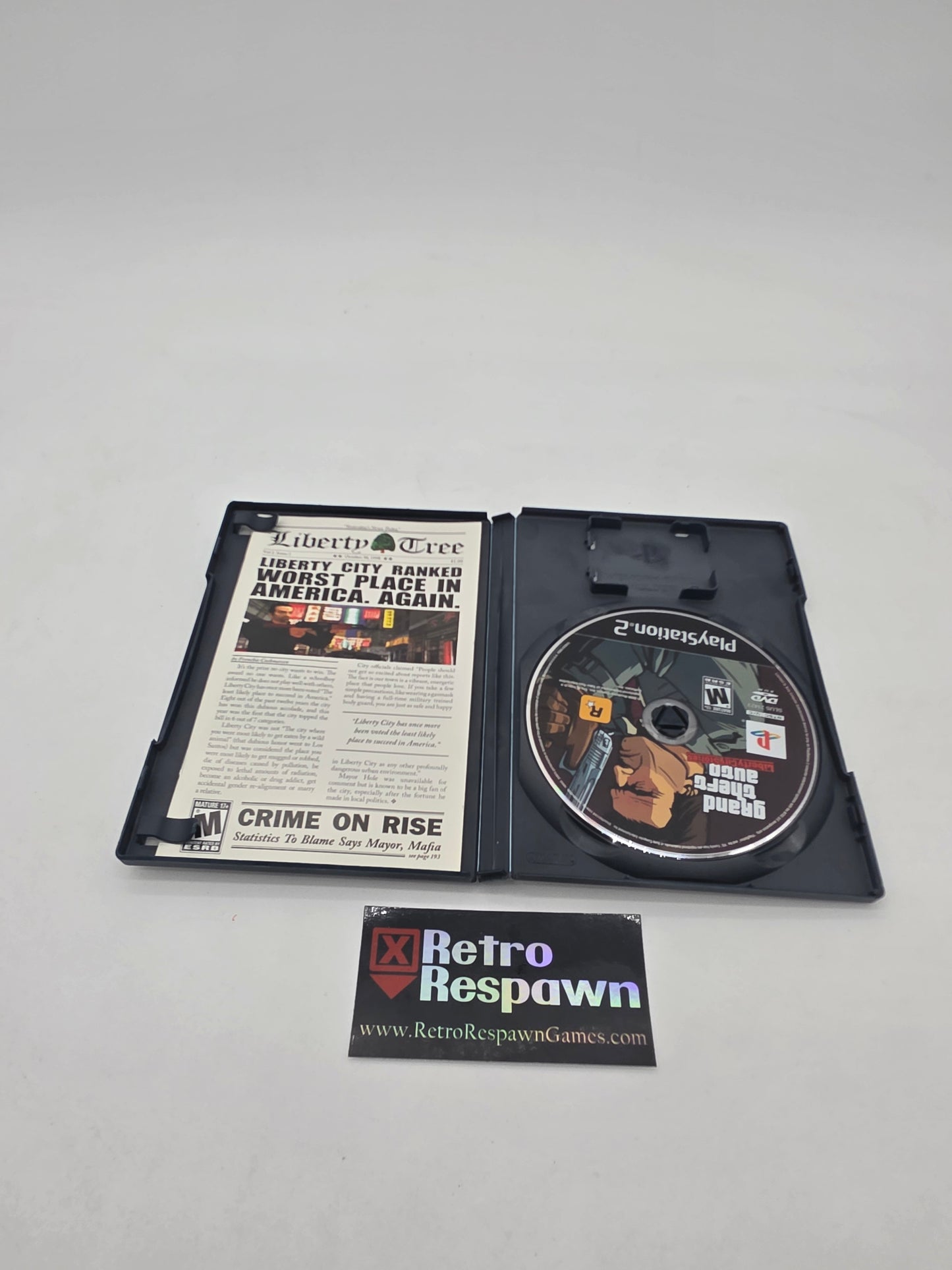 Grand Theft Auto Liberty City Stories - Playstation 2 (Complete)
