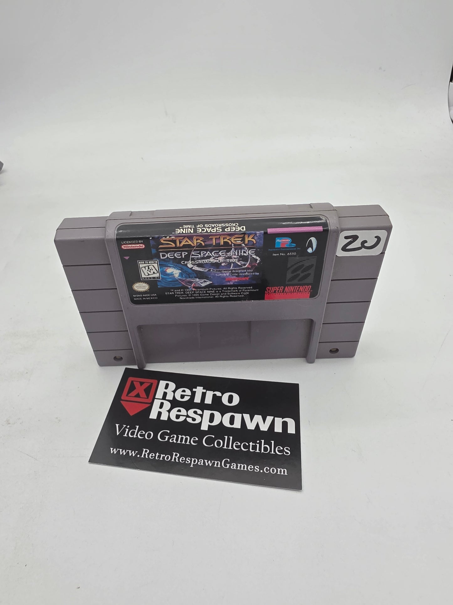 Star Trek Deep Space Nine Crossroads of Time - Super Nintendo (Complete)