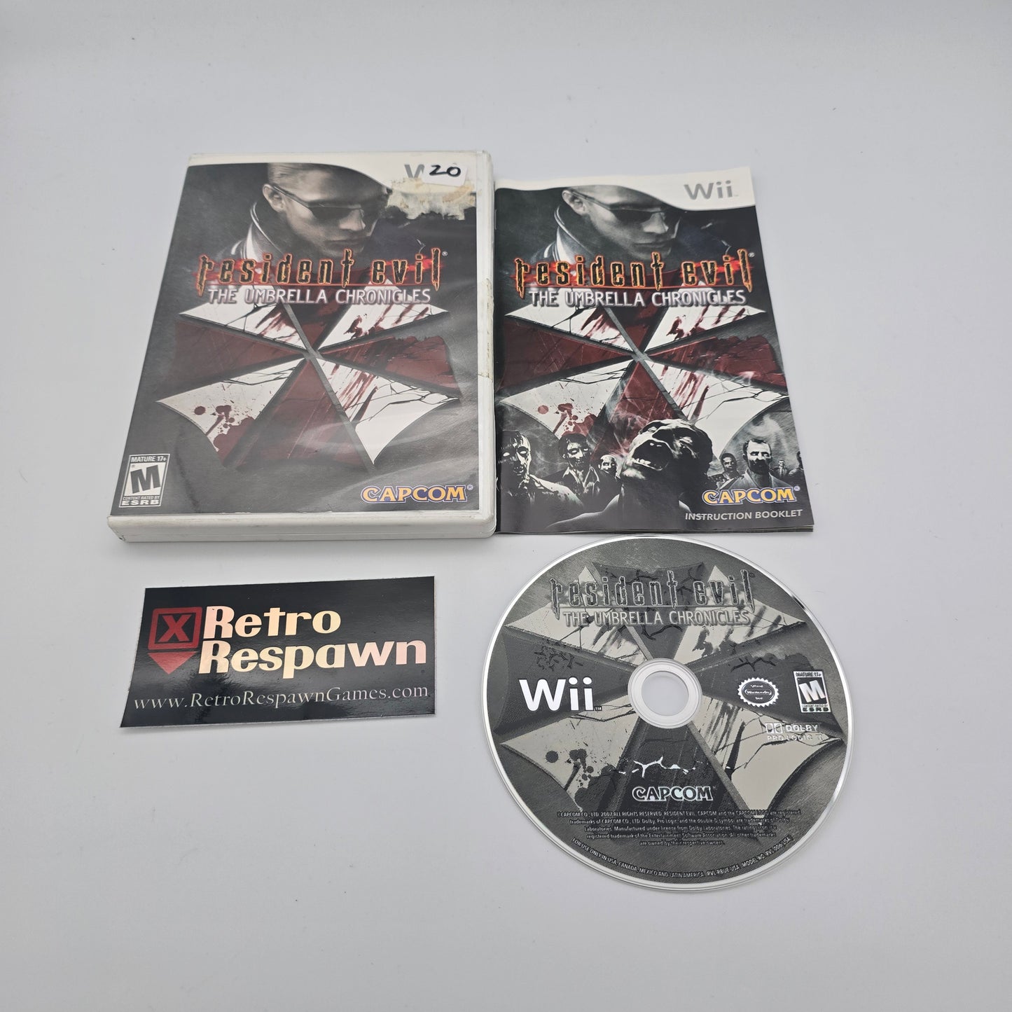 Resident Evil The Umbrella Chronicles - Wii (Complete)