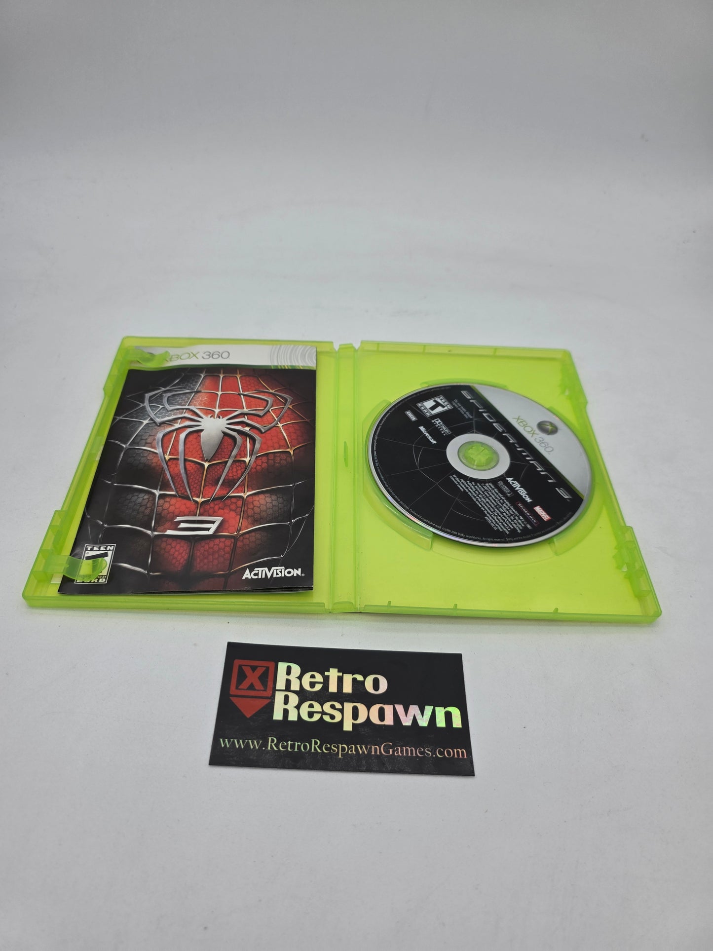 Spiderman 3 - Xbox 360 (Complete)