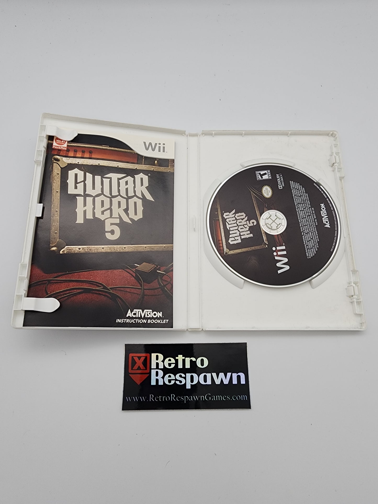 Guitar Hero 5 - Wii (Complete)