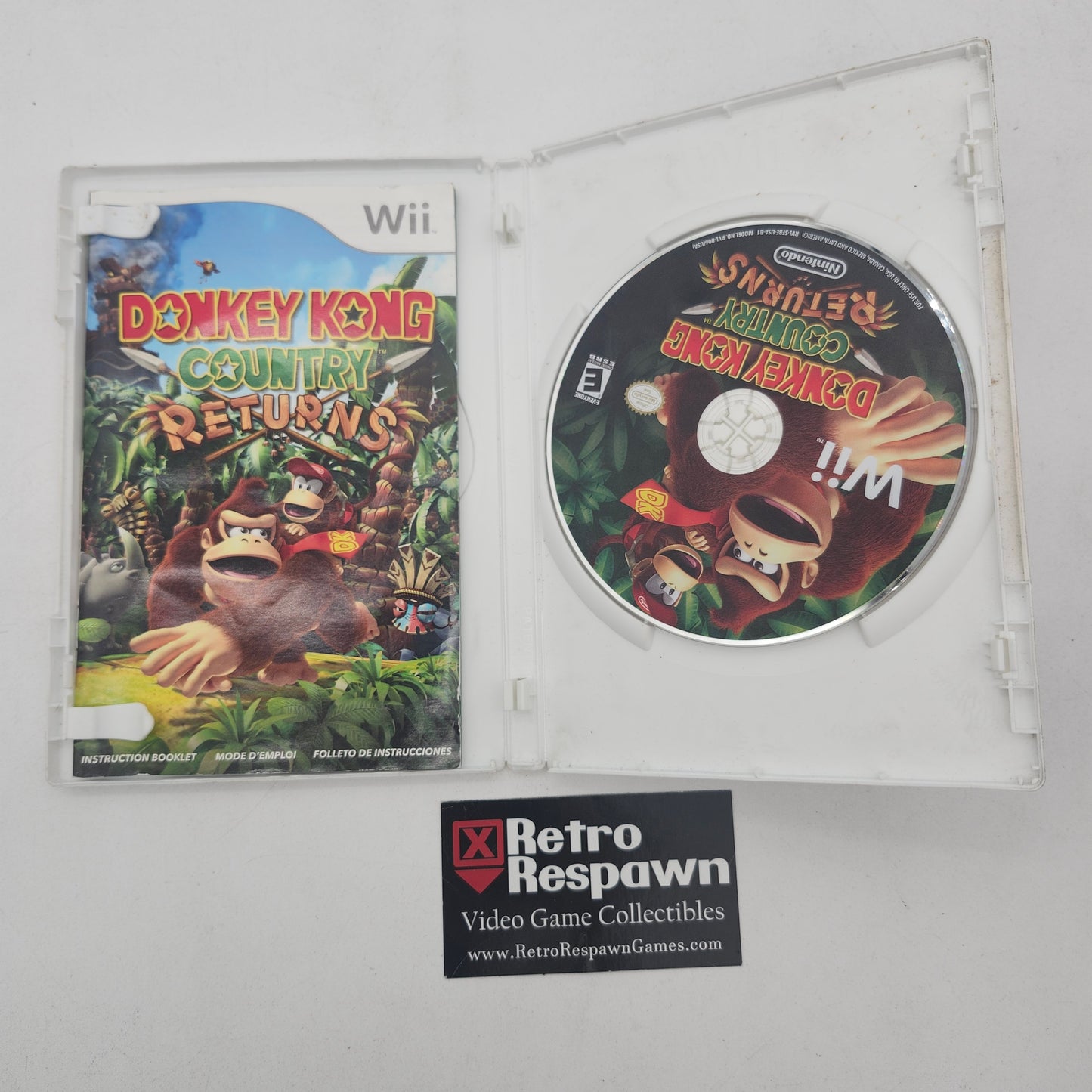 Donkey Kong Country Returns - Wii (Complete)