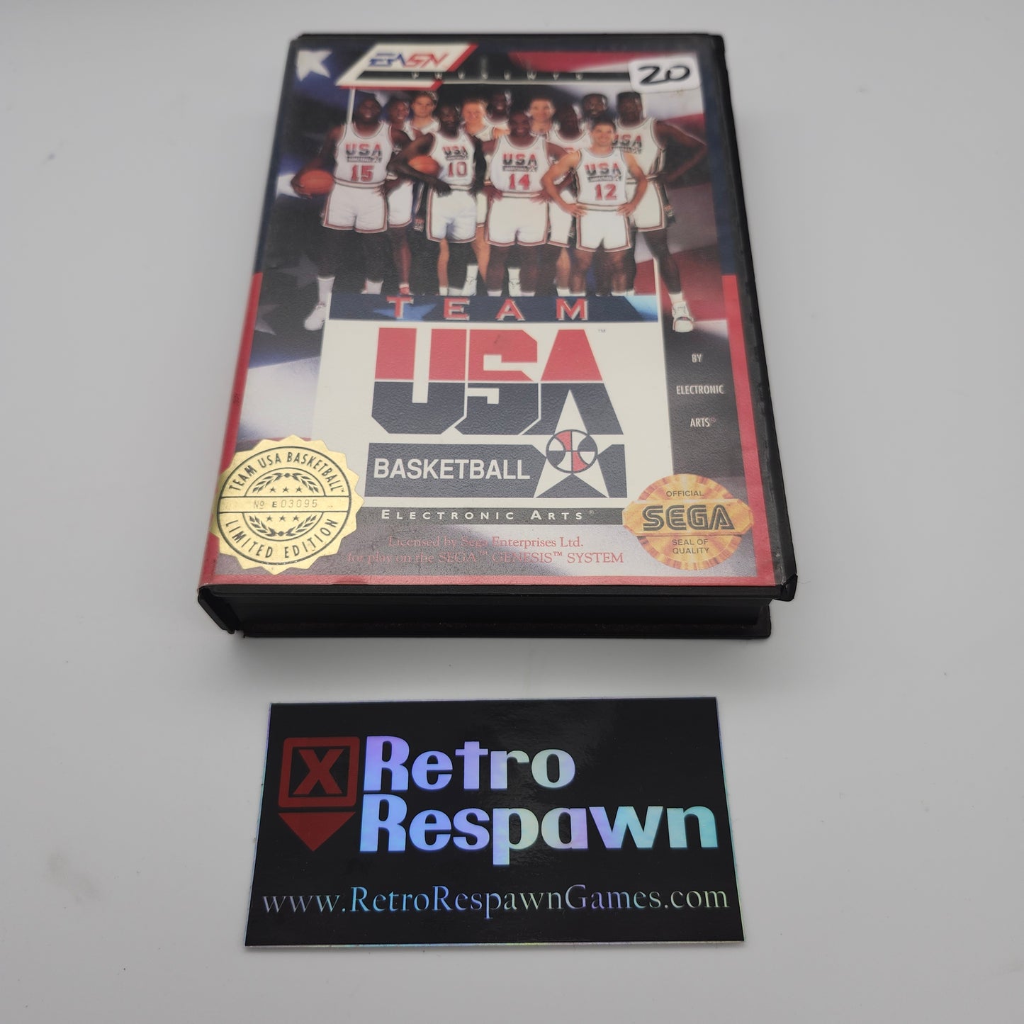 Team USA Basketball - Sega Genesis (Complete)