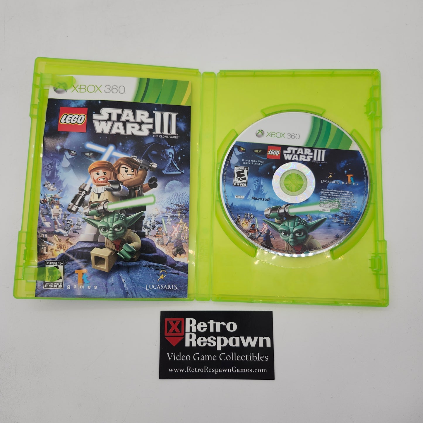 LEGO Star Wars III: The Clone Wars - Xbox 360b(Complete)