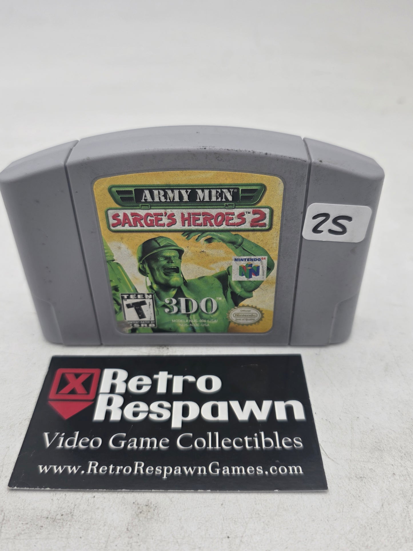 Army Men Sarge's Heroes 2 - Nintendo 64 (Game Only)