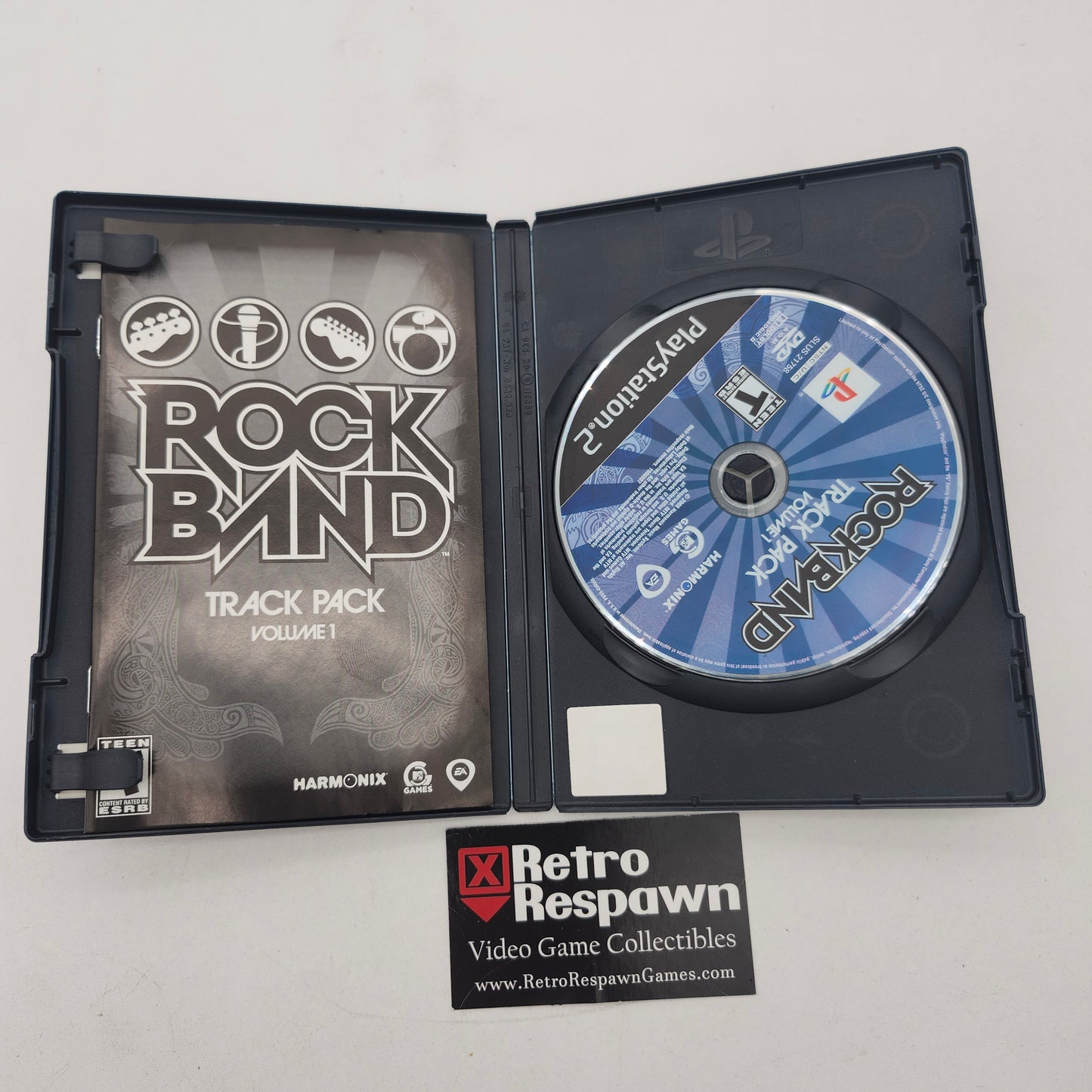 Rock Band Track Pack Volume 1 - Playstation 2 (Complete)