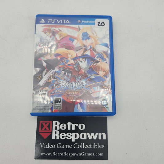 Blazblue: Continuum Shift Extend - Playstation Vita (Complete)
