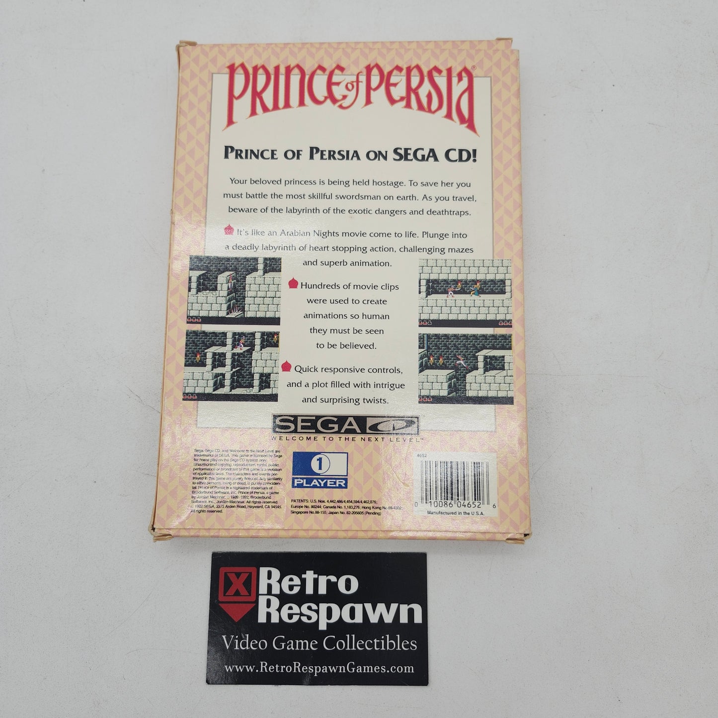 Prince of Persia - Sega CD (Complete)