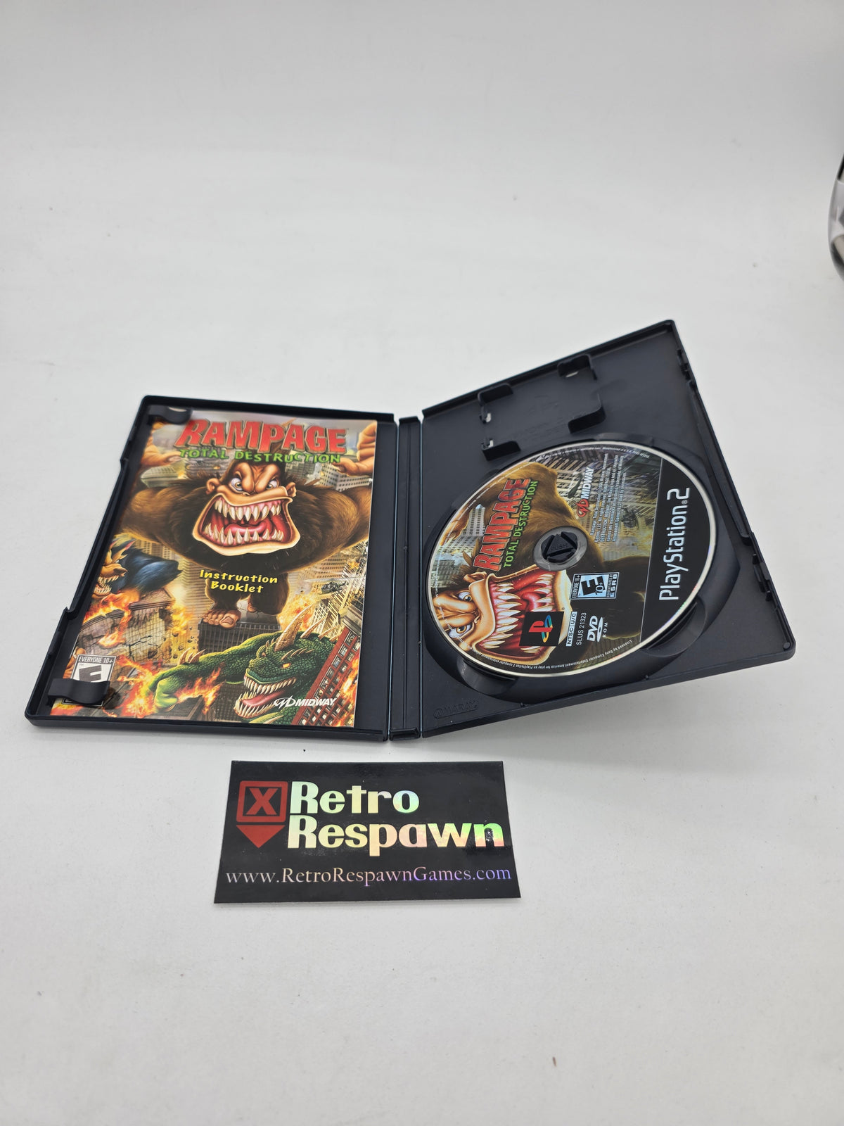 Rampage Total Destruction - Playstation 2 (Complete)