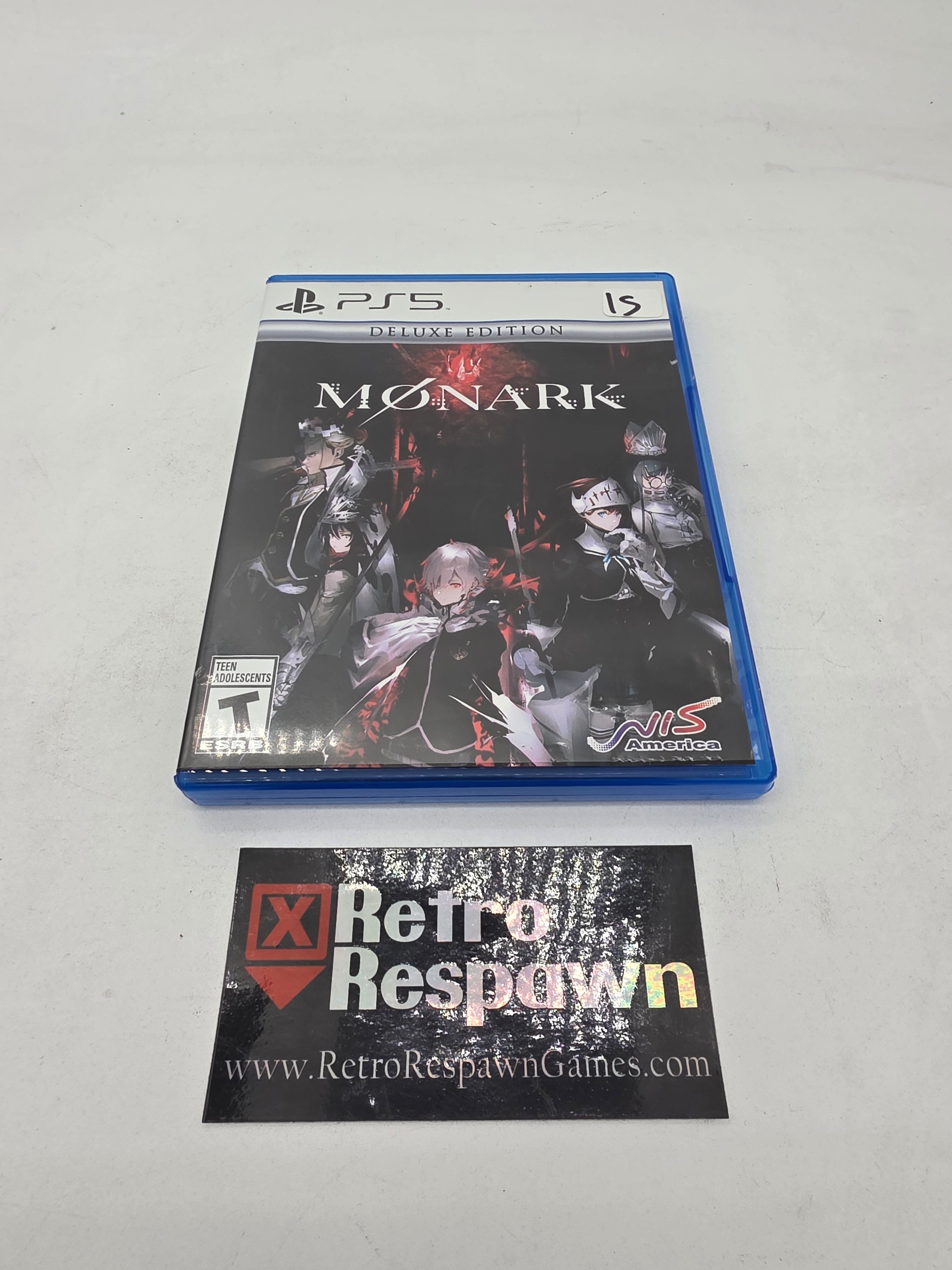 Monark Deluxe Edition PS5 - Complet PAL FR, Neuf, RPG NIS America PEGI 12