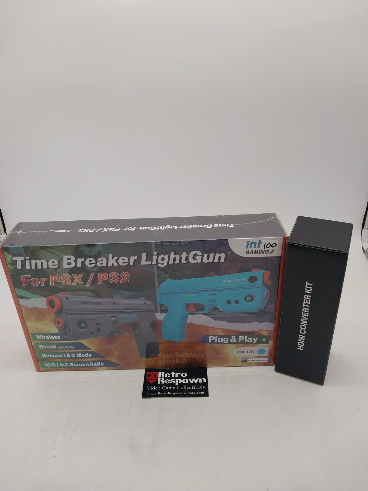 Time Breaker Lightgun for PSX/PS2 (Sealed W/HDMI Converter)
