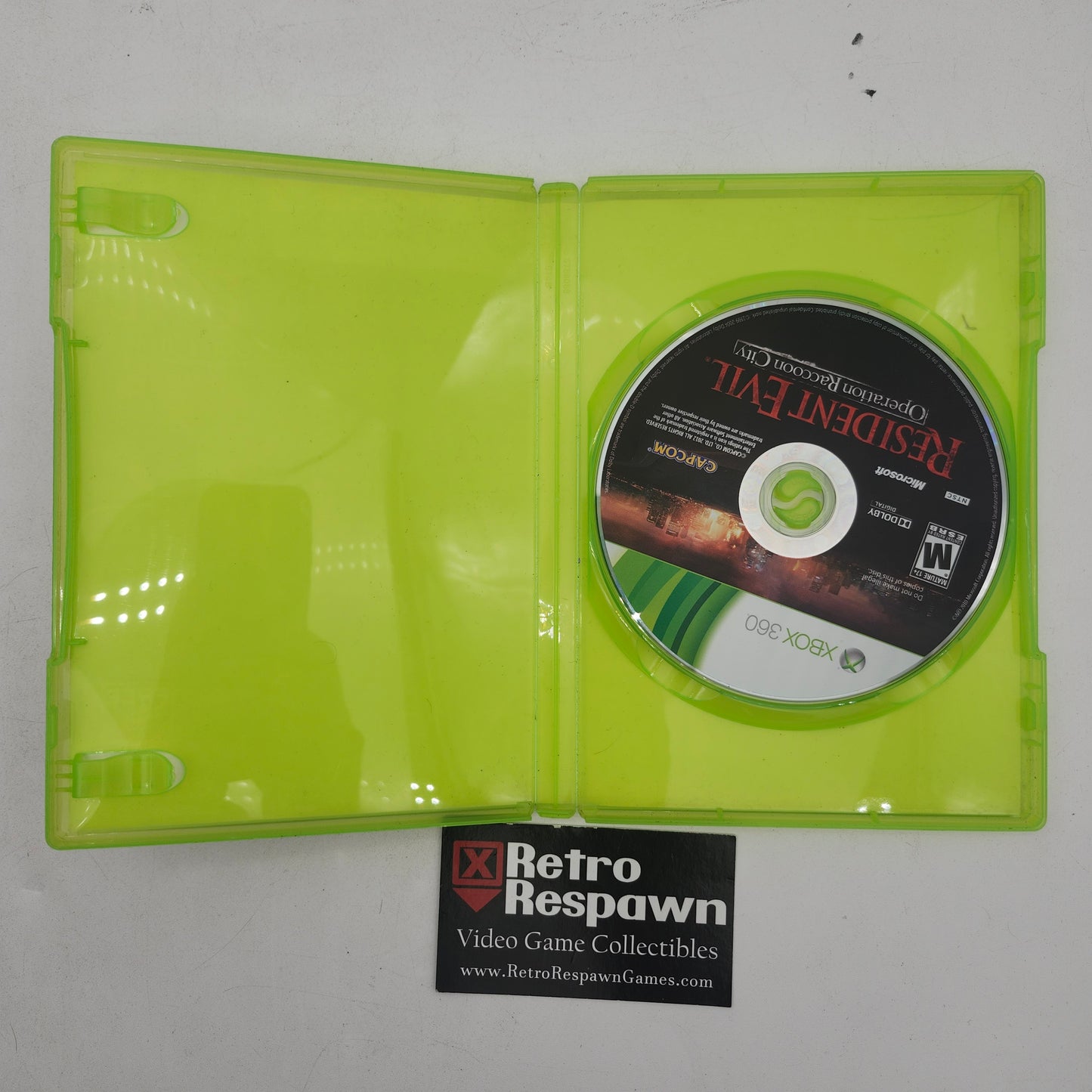 Resident Evil: Operation Raccoon City - Xbox 360 (Missing Manual)