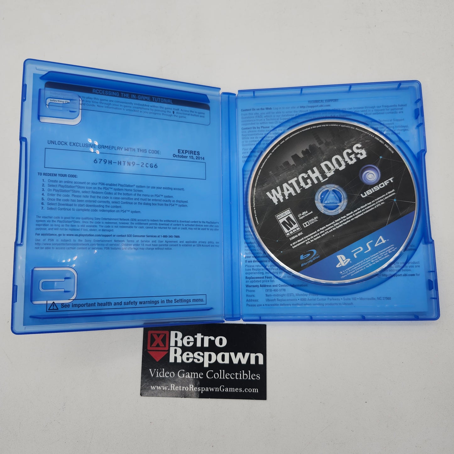 Watch Dogs - Playstation 4 (Complete)