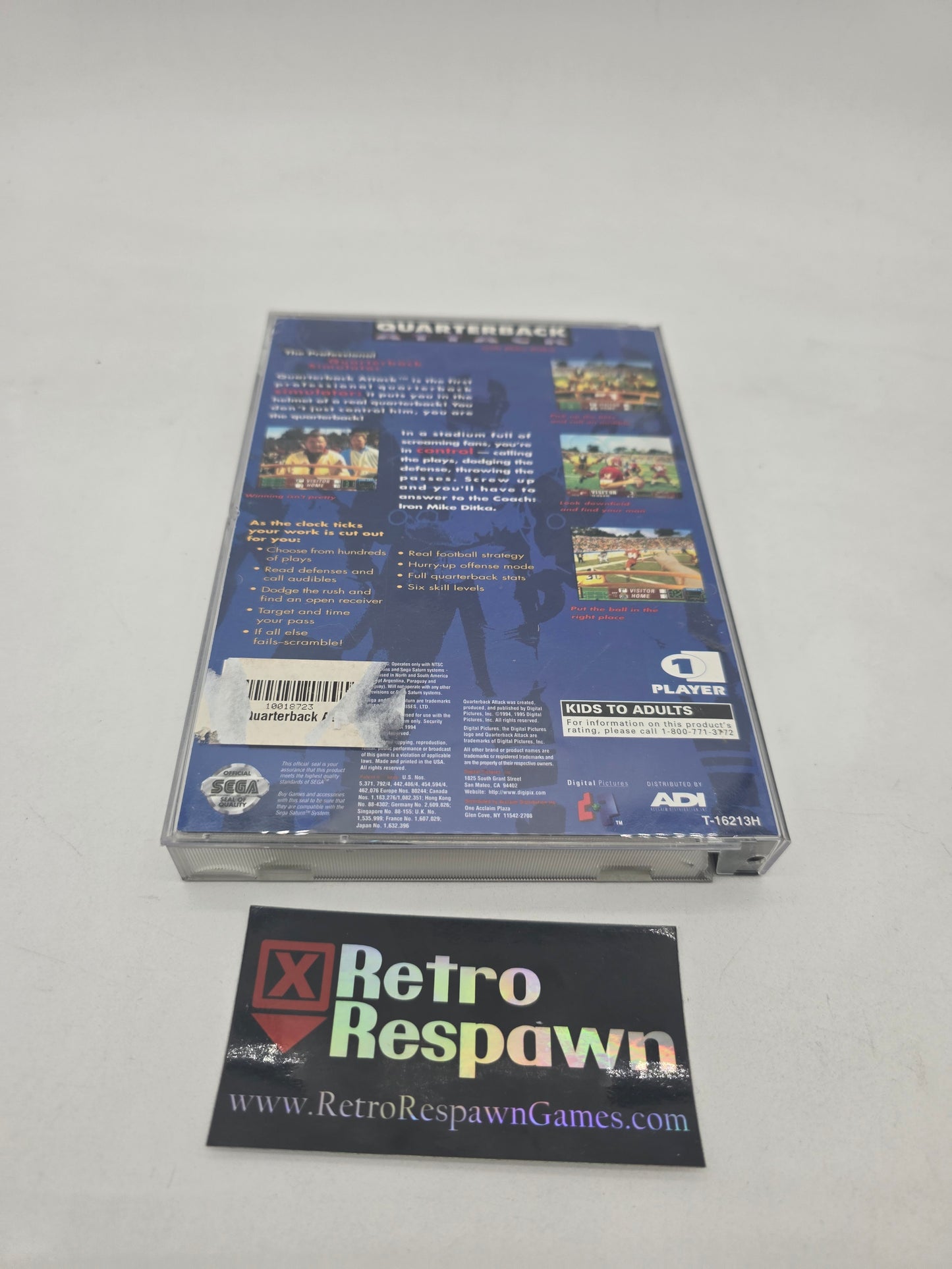Quarterback Attack with Mike Ditka - Sega Saturn (Complete)
