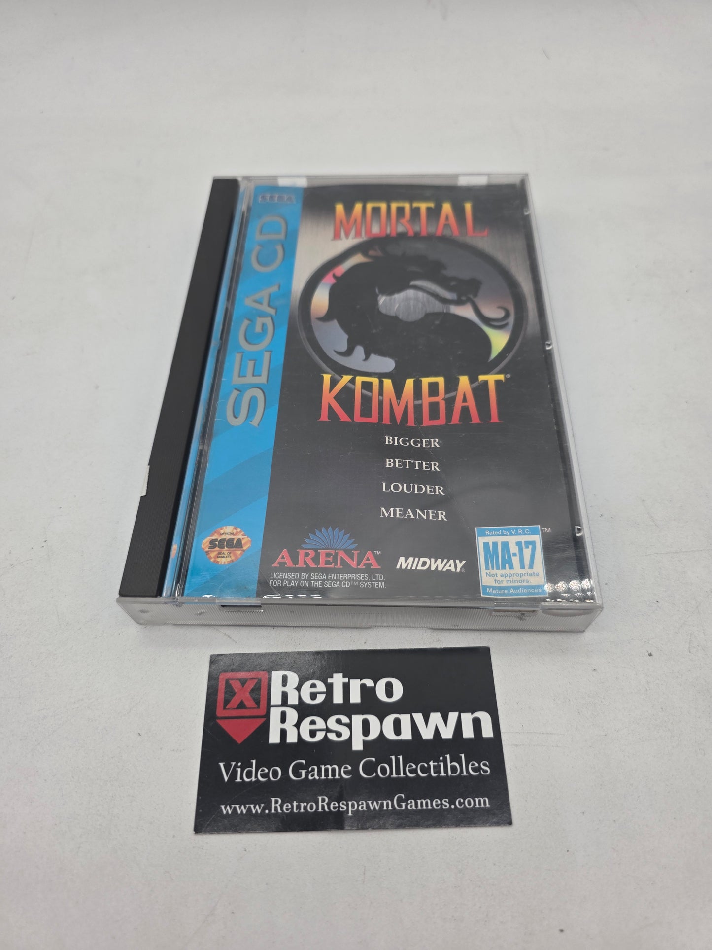 Mortal Kombat - Sega CD (Complete)