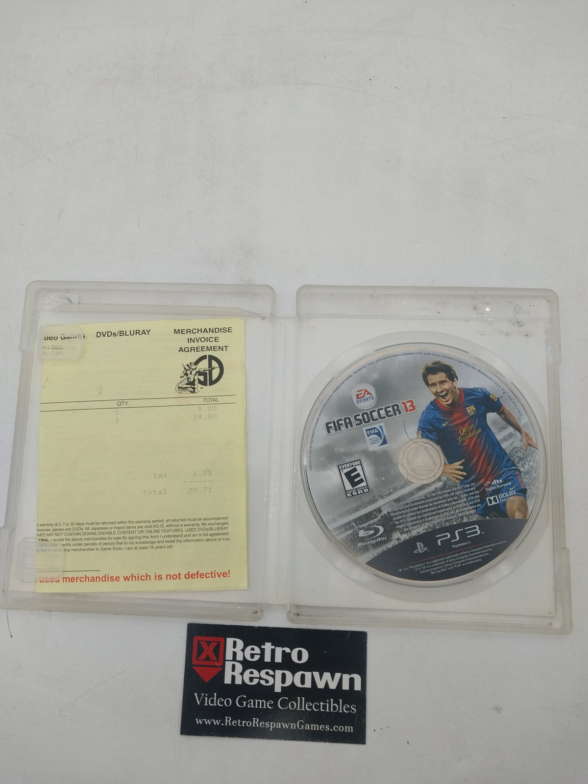 FIFA Soccer 13 - Playstation 3 (Missing Manual)