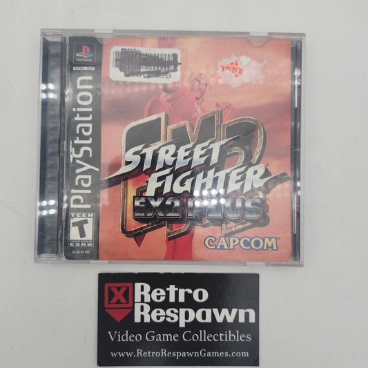 Street Fighter EX 2 Plus - Playstation (Missing Manual)