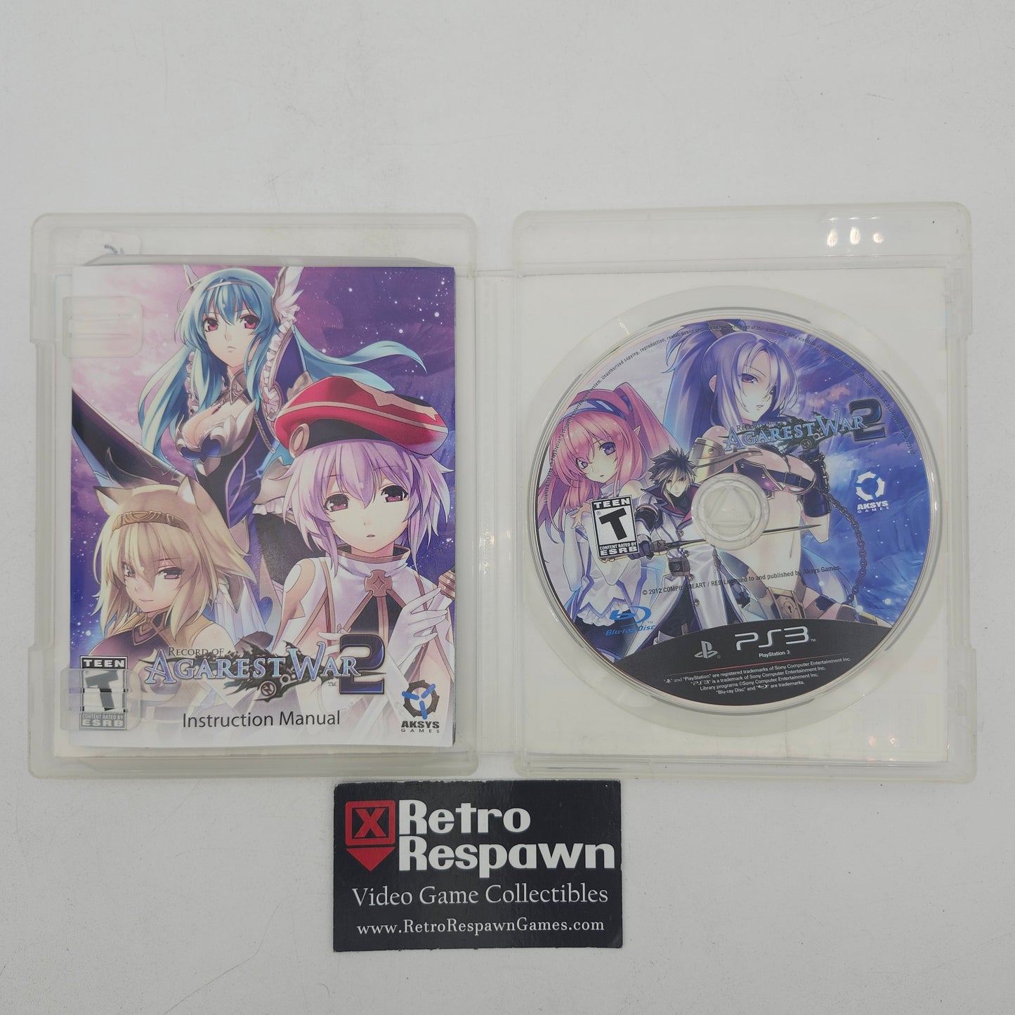Record of Agarest War 2 - Playstation 3 (Complete)