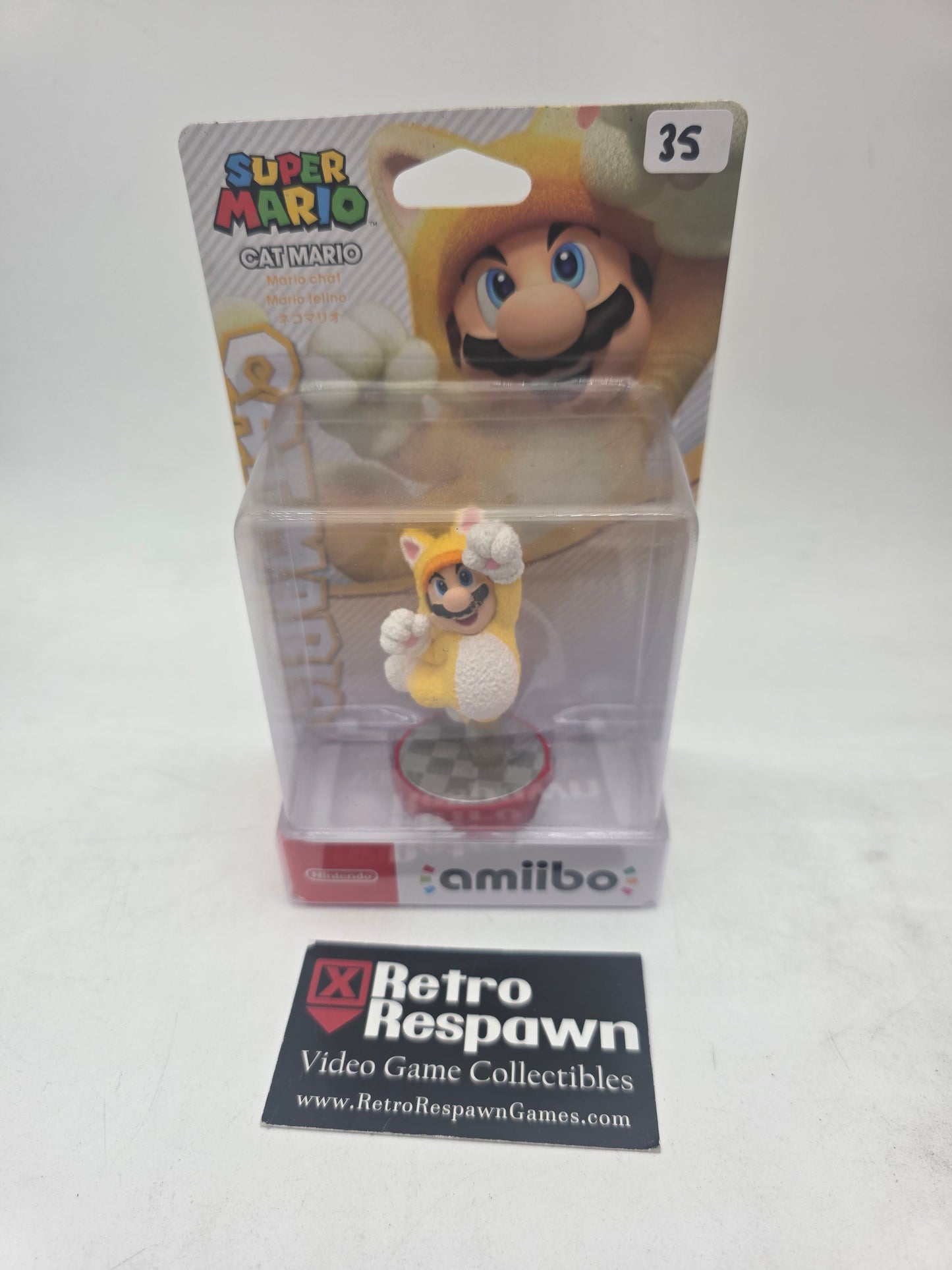 Cat Mario - Amiibo (Sealed)