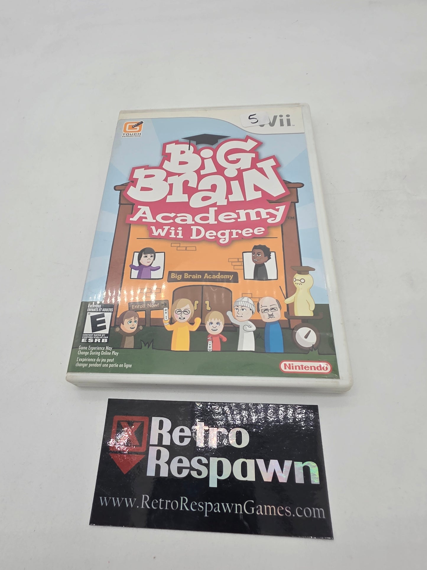 Big Brain Academy Wii Degree - Wii (Complete)