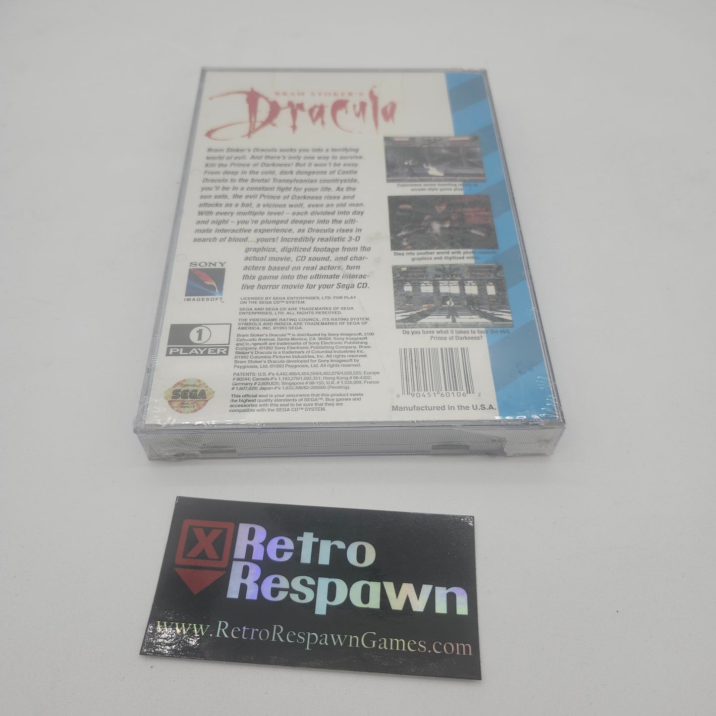 Bram Stoker's Dracula - Sega CD (Sealed)