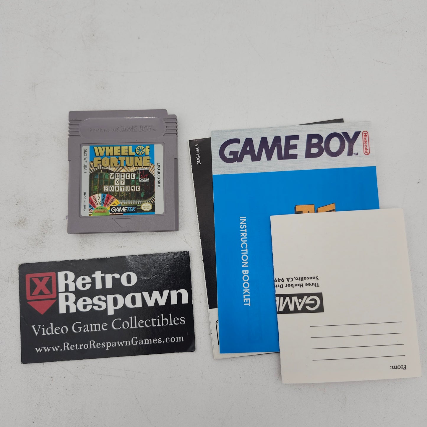 Wheel of Fortune - GameBoy (Complete)