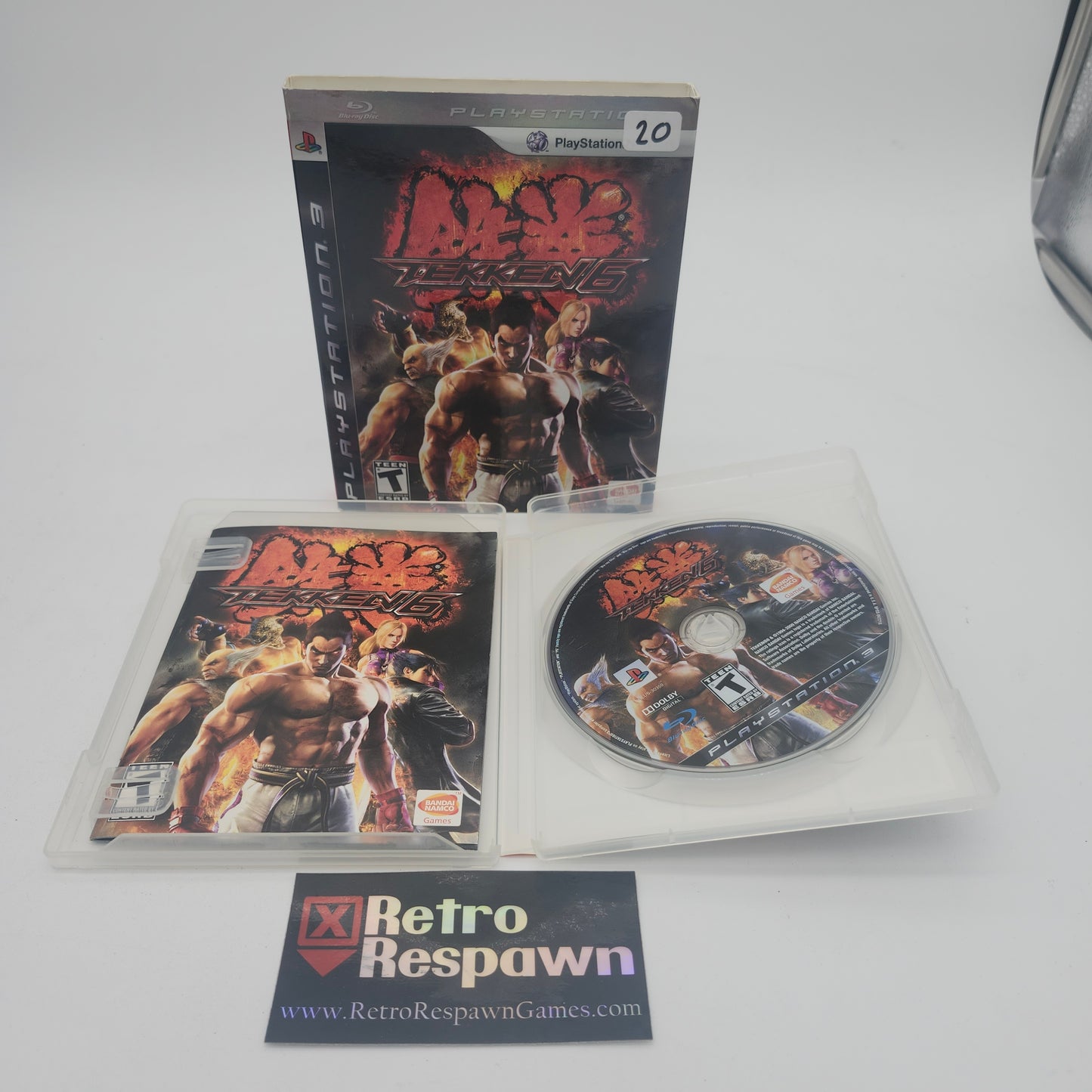 Tekken 6/Sleeve Varient - Playstation 3 (Complet