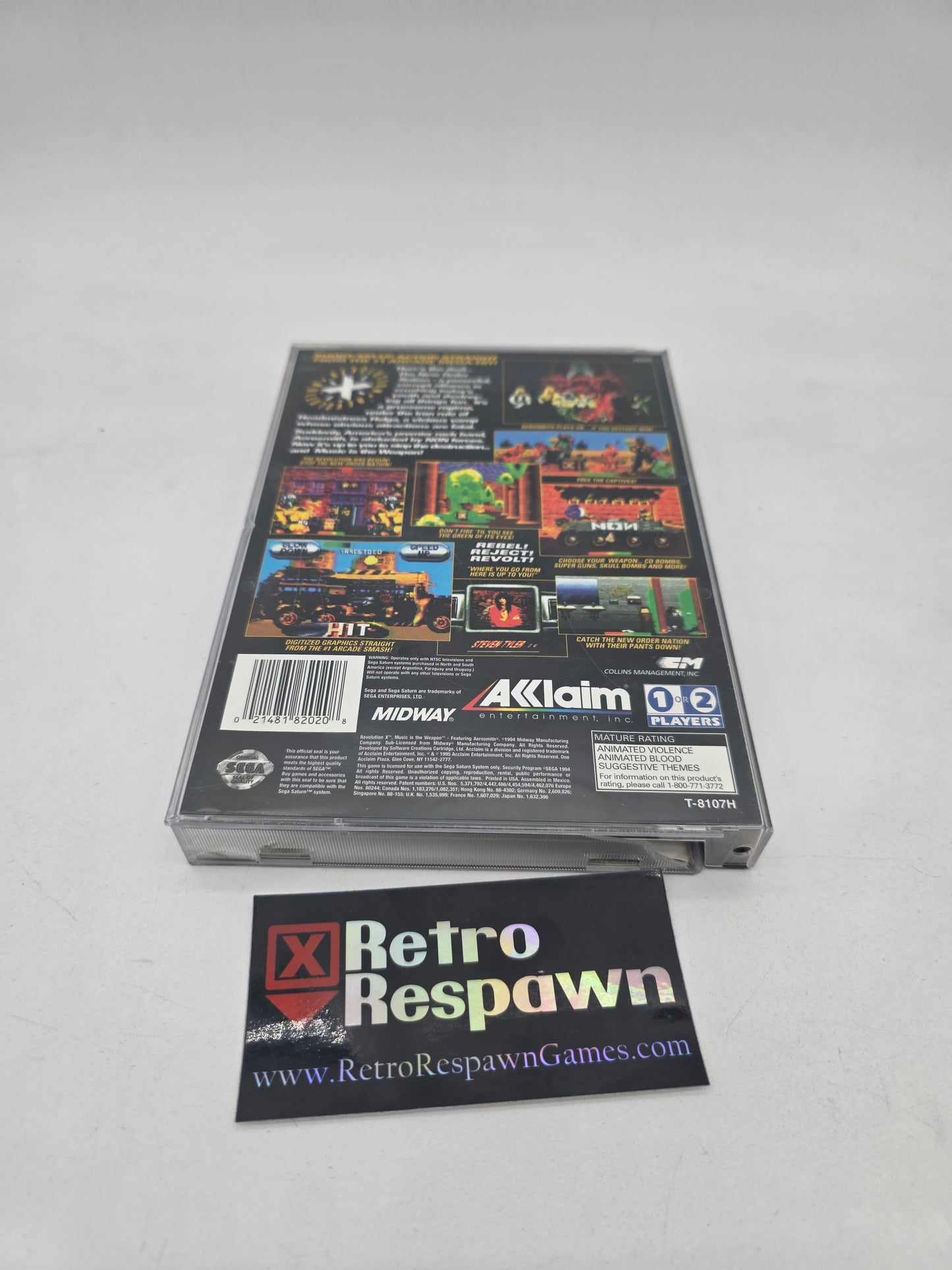 Revolution X - Sega Saturn (Complete)