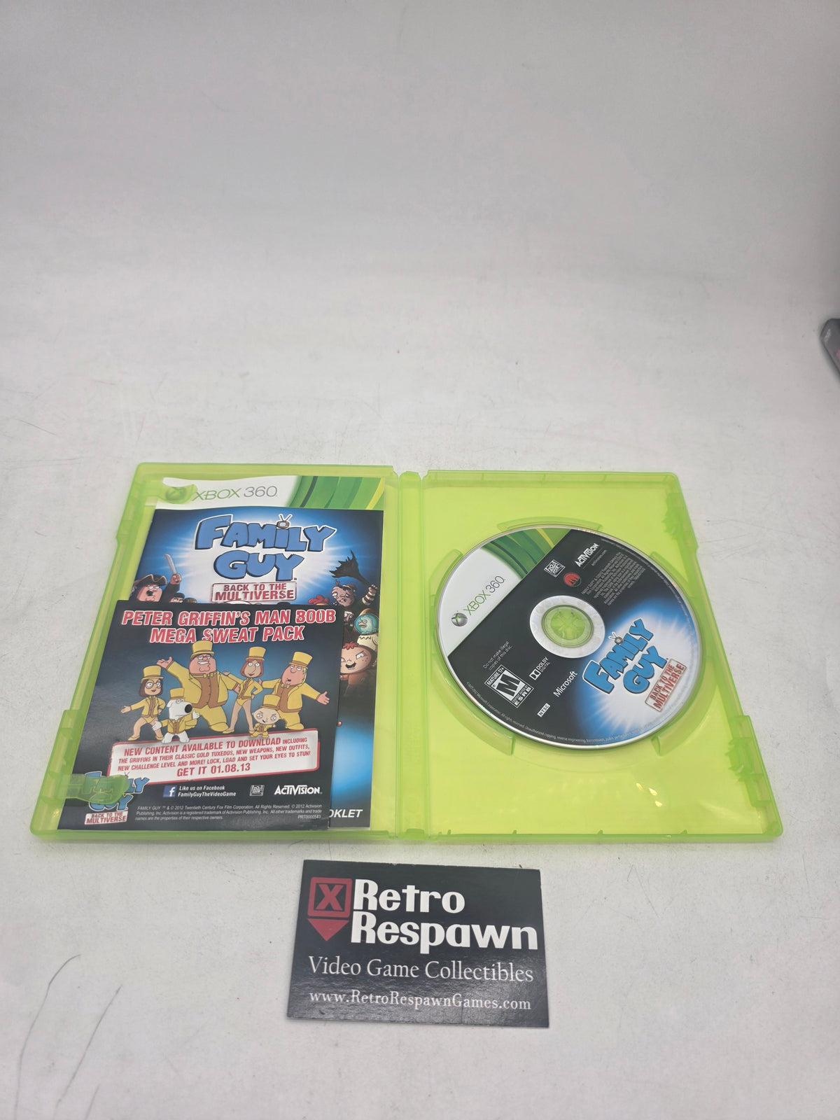 Family Guy: Back To The Multiverse - Xbox 360 (Complete)