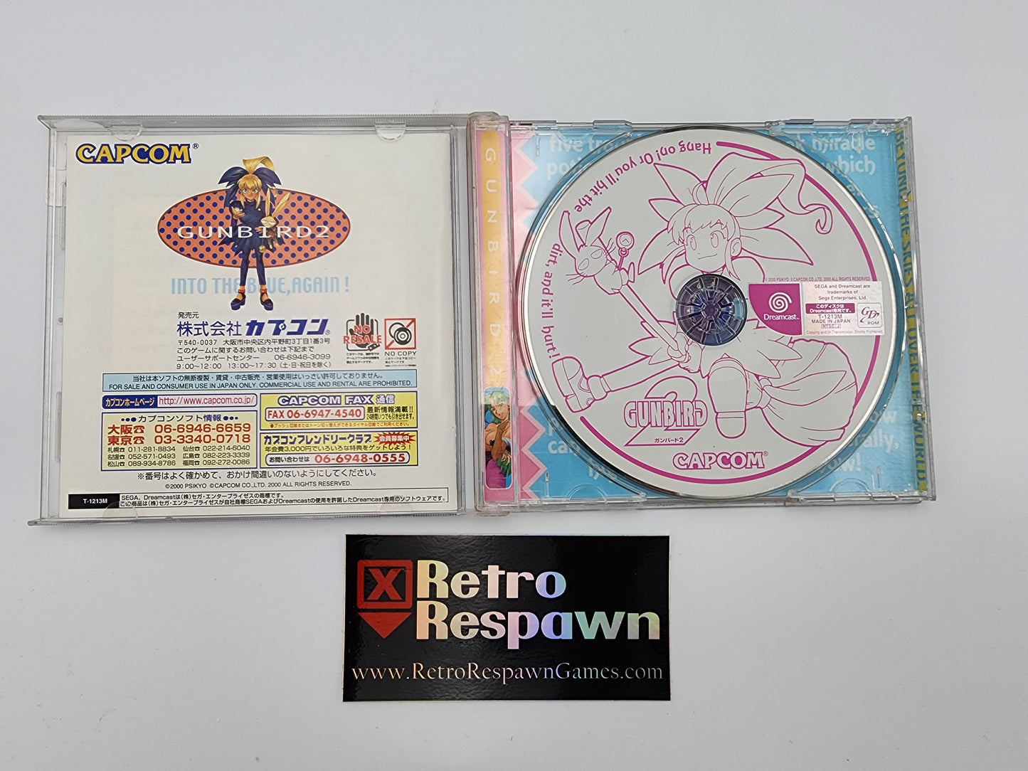 Gunbird 2 - JP Sega Dreamcast (Complete)