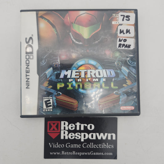 Metroid Prime Pinball - Nintendo DS (No Rumble Pack/Missing Manual)