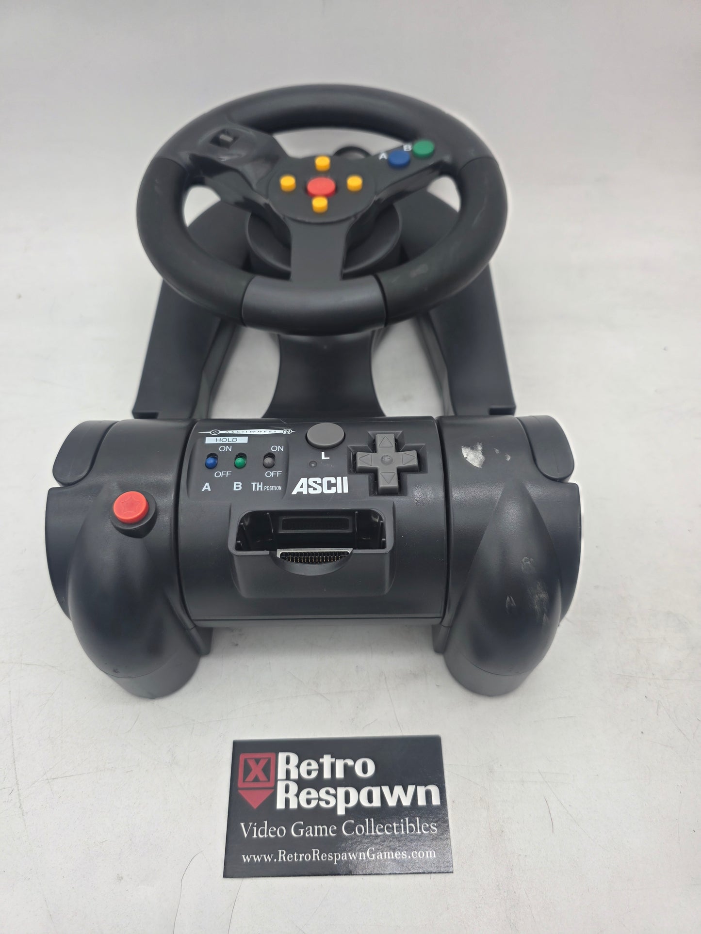 ASCIIWheel 64 - Nintendo 64 (Wheel Controller Only)