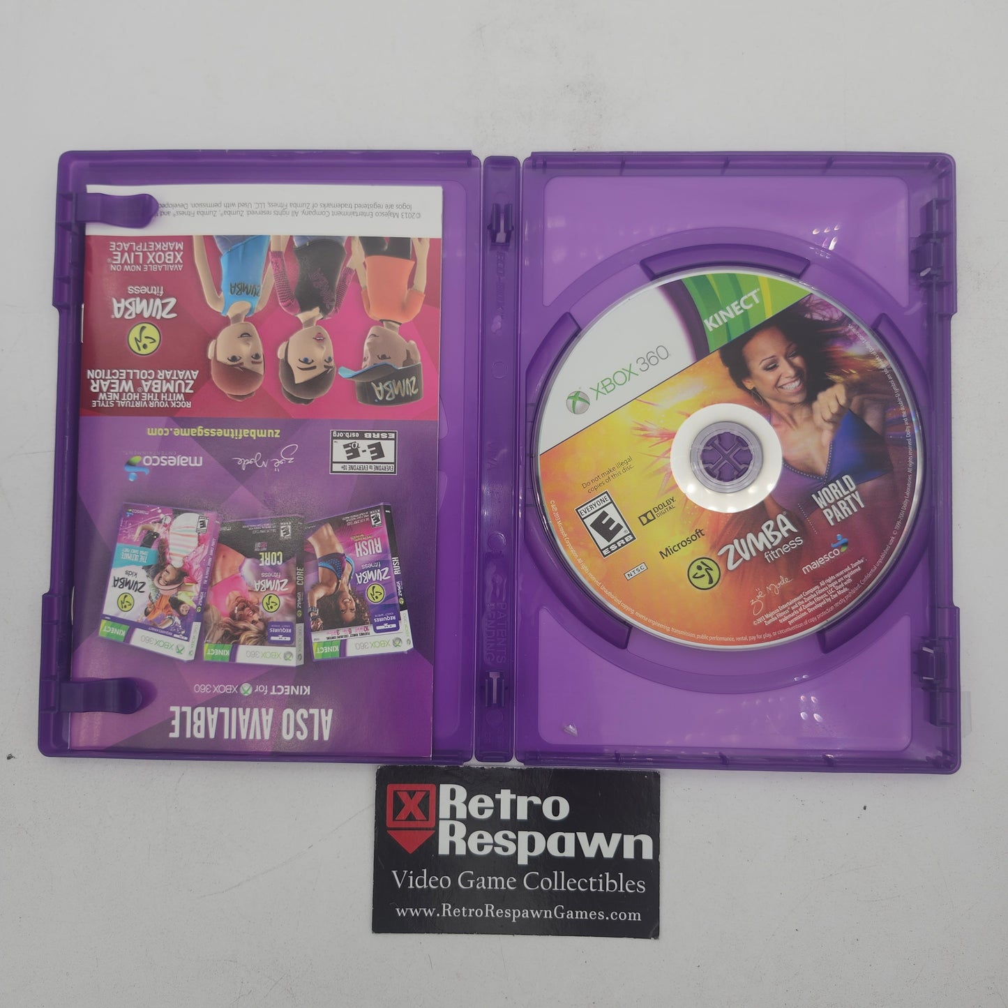 Zumba Fitness World Party - Xbox 360 (Complete)