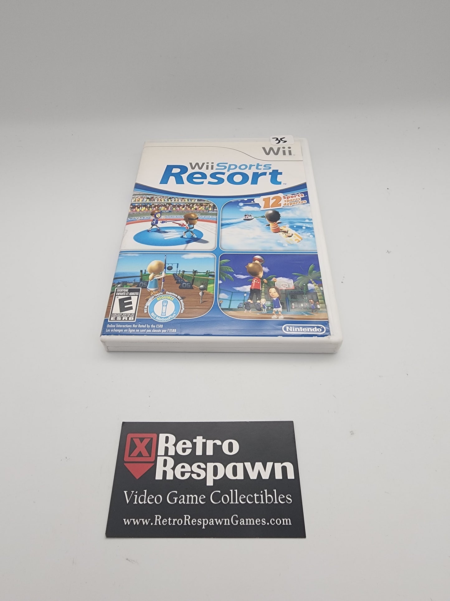 Wii Sports Resort - Wii (Complete)