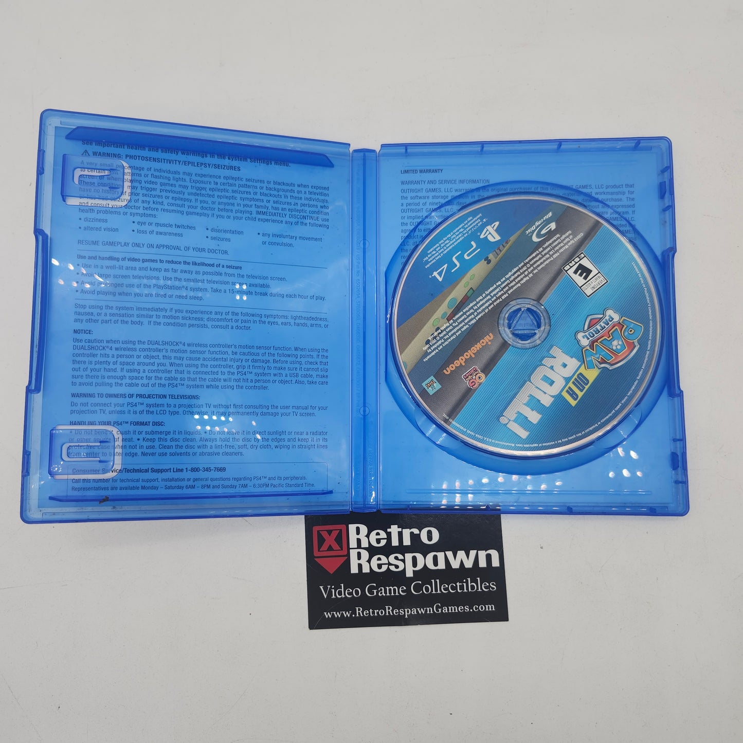 Paw Patrol on a Roll - Playstation 4 (Complete)