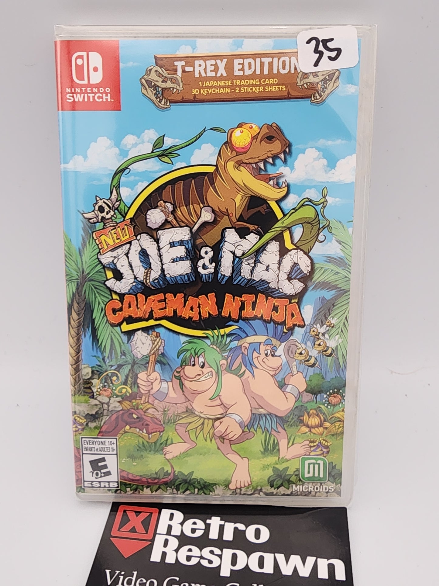 New Joe & Mac Caveman Ninja - Nintendo Switch (Sealed)