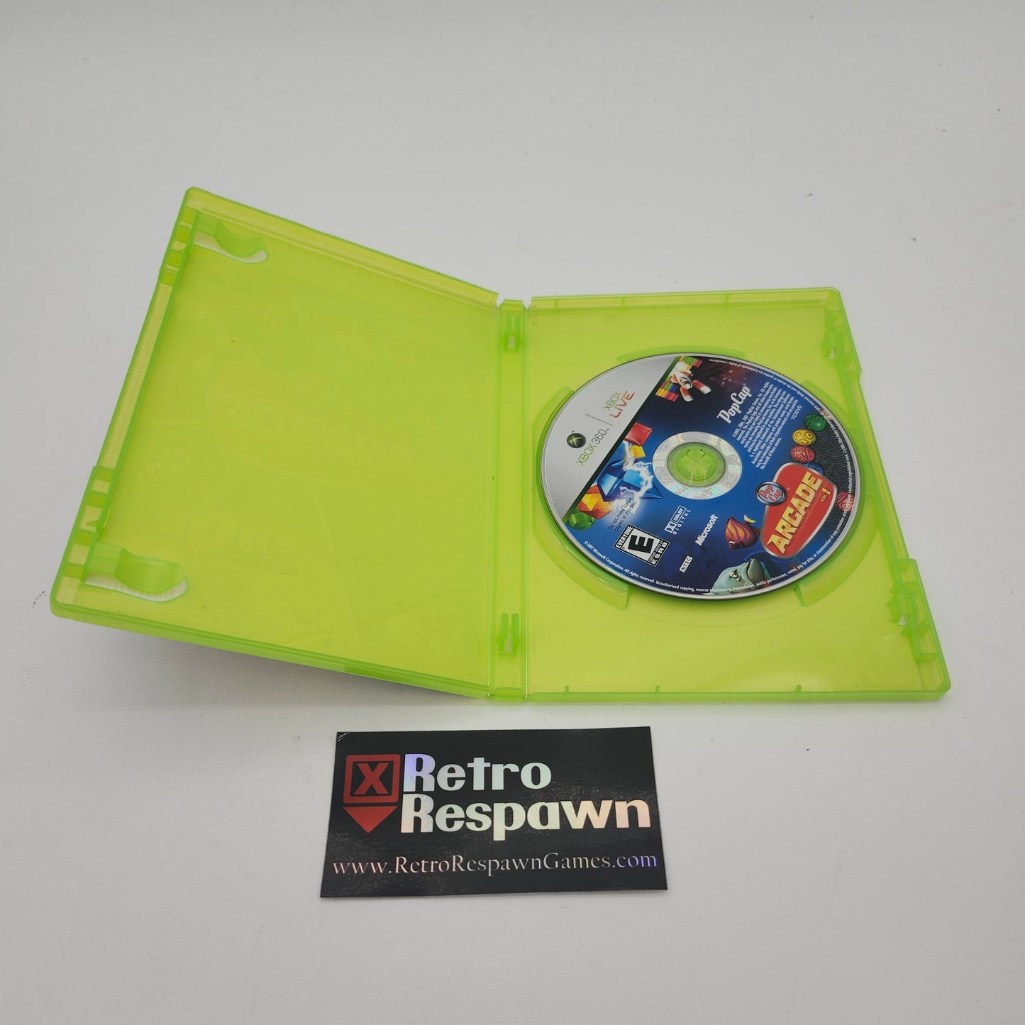 PopCap Arcade Vol. 1 - Xbox 360 (Missing Manual)