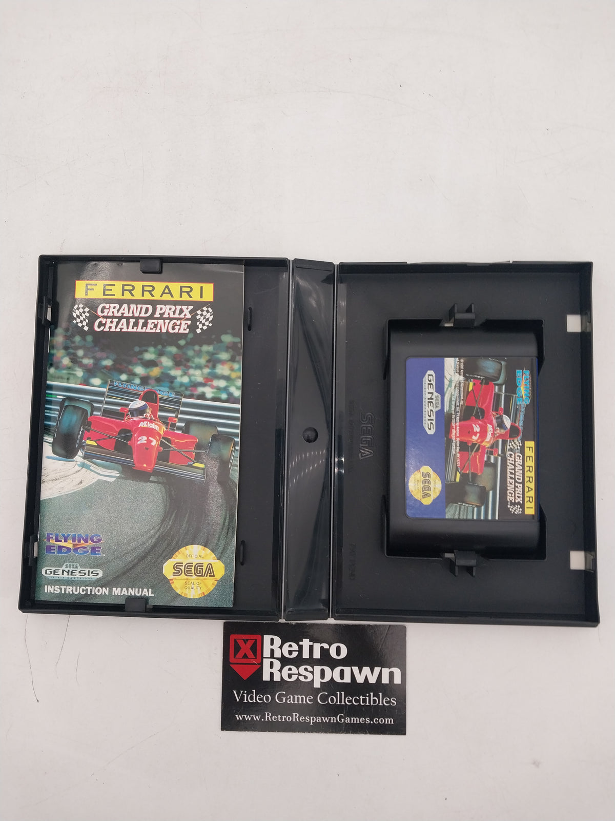 Ferrari Grand Prix Challenge - Sega Genesis (Complete)