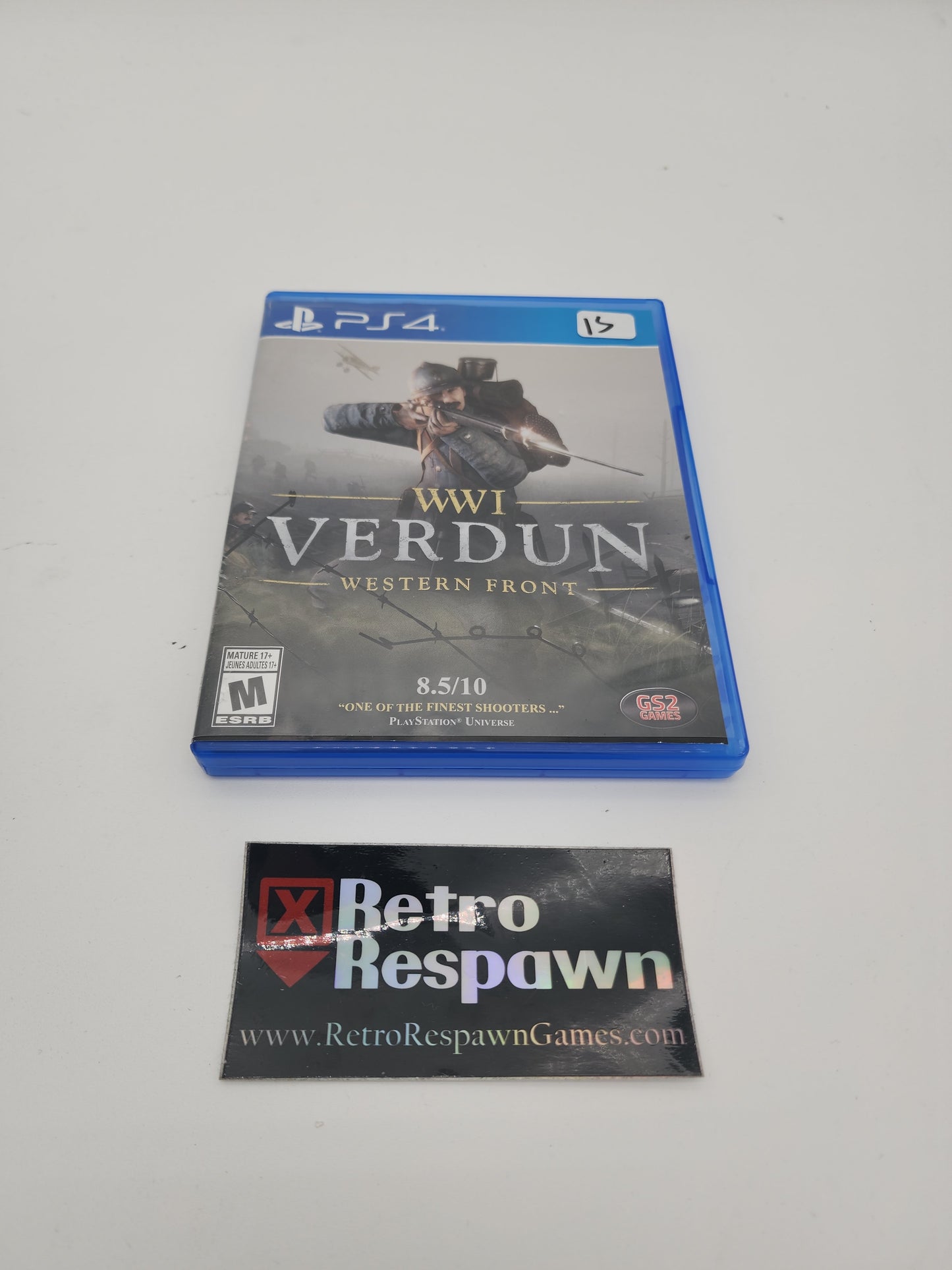 WWI Verdun Western Front - Playstation 4 (Complete)