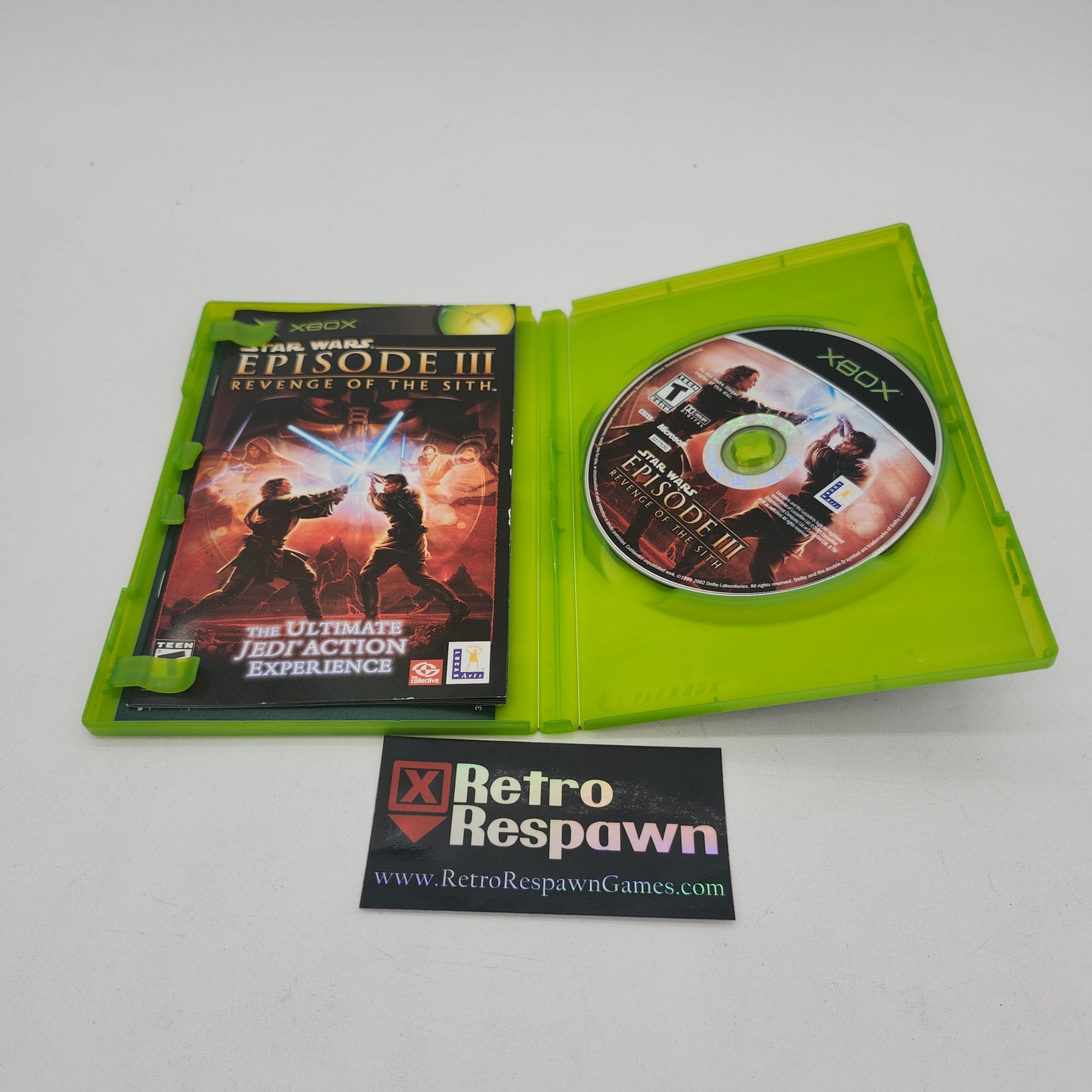 Star Wars Episode III Revenge of the Sith - Xbox (Complete)