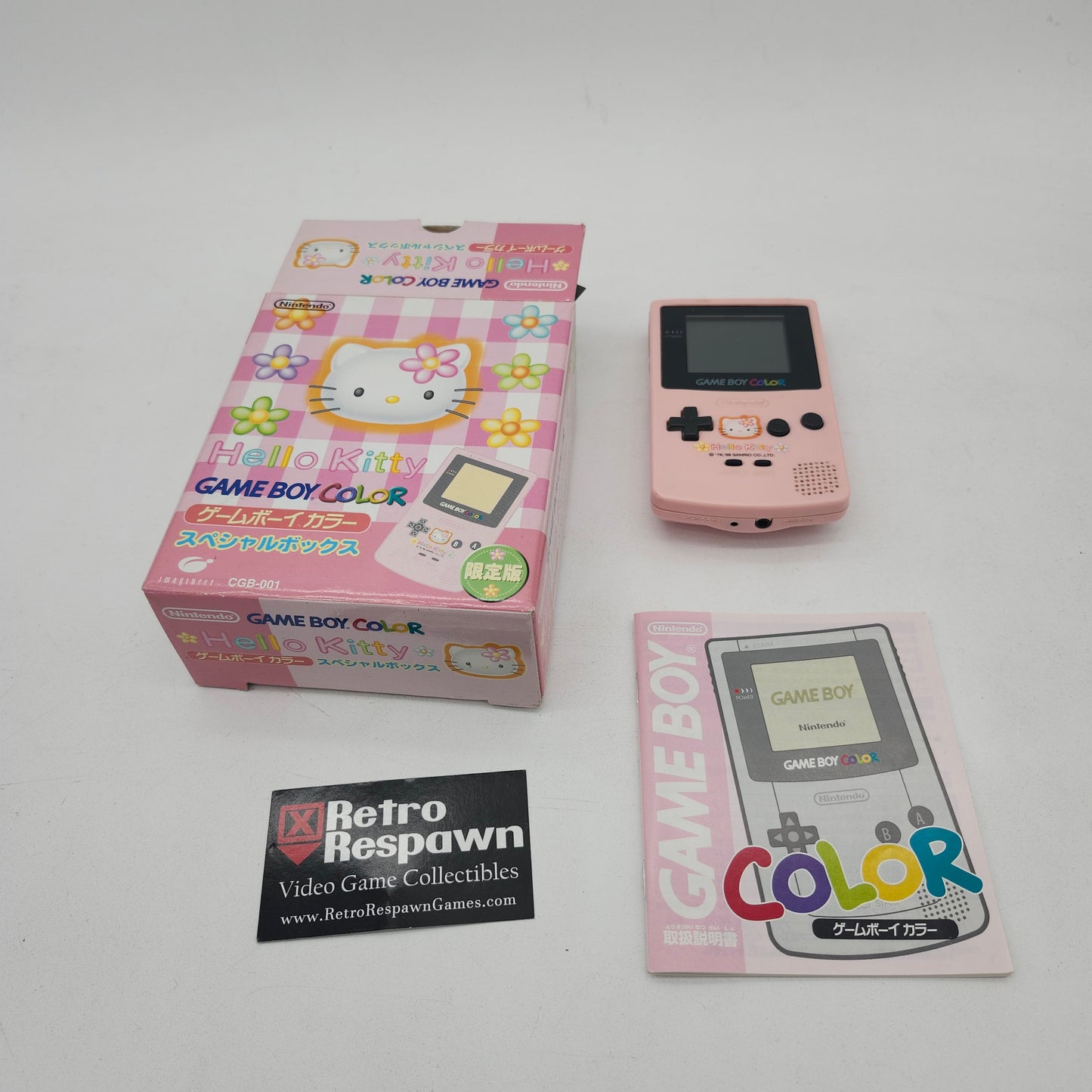 Hello Kitty Gameboy Color - JP Gameboy Color (Boxed/No Game)